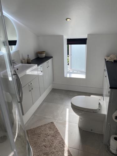 Ensuite bathroom with shower